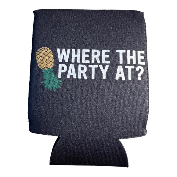 Funny beer coozies upside down pineapple swingers party gag gift college humor - Picture 2 of 2